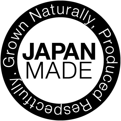 Grown Naturally,produced Respectfully.Japan Made